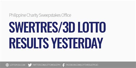 173 swertres result|SWERTRES/ 3D Lotto Results Yesterday .